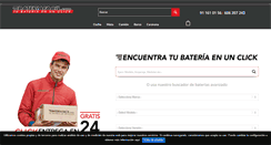Desktop Screenshot of bateriafacil.com